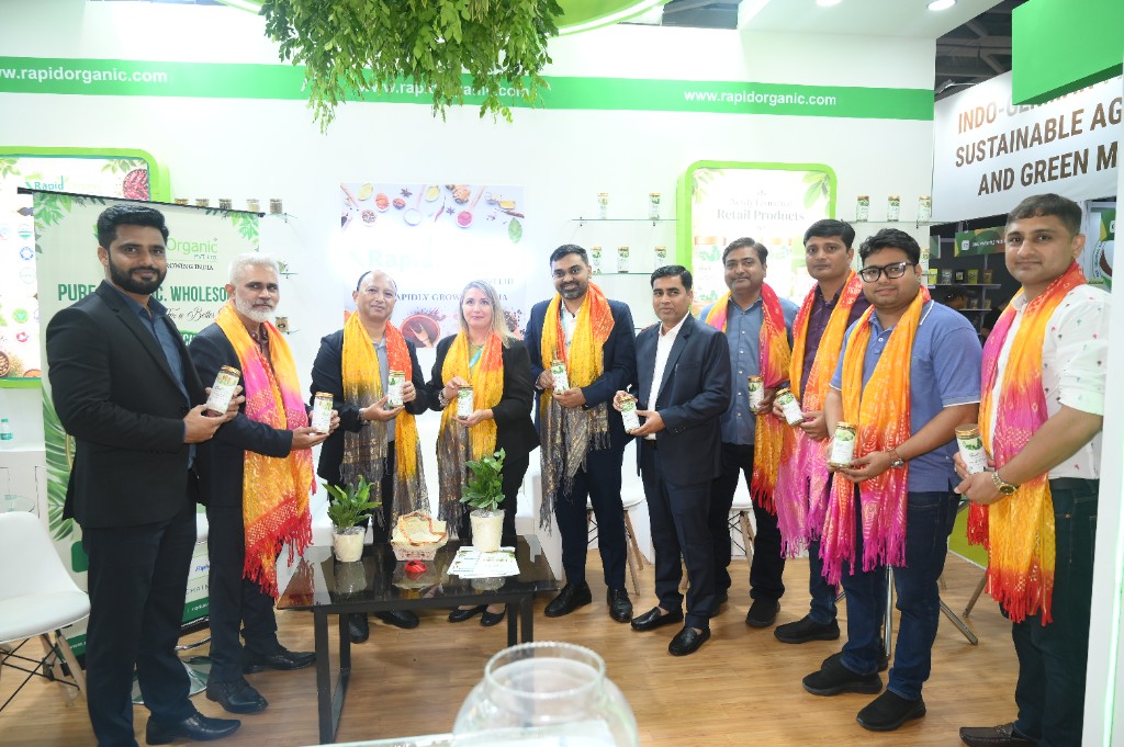 Organic Psyllium Husk and Moringa Powder product launch at BIOFACH on 6th August 2026