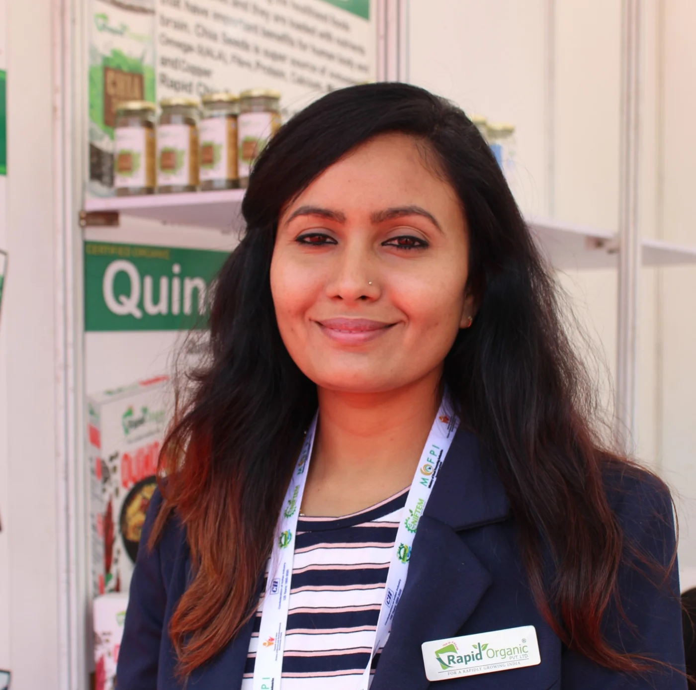 Mrs Aruna Joshi, Co-founder of Rapid Organic