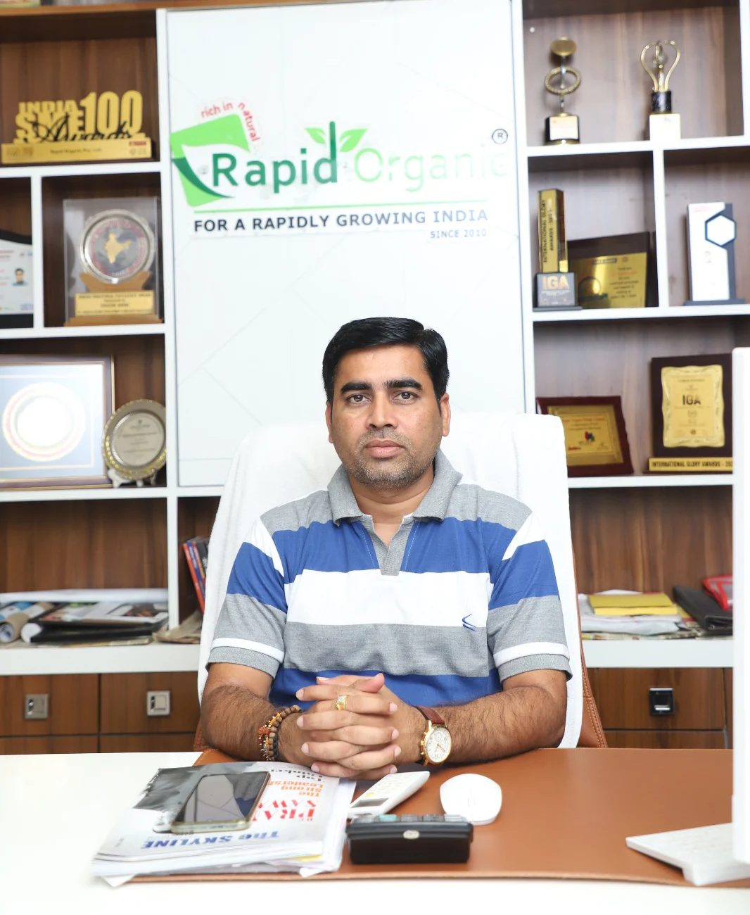 Mr Yogesh Joshi, Director of Rapid Organic
